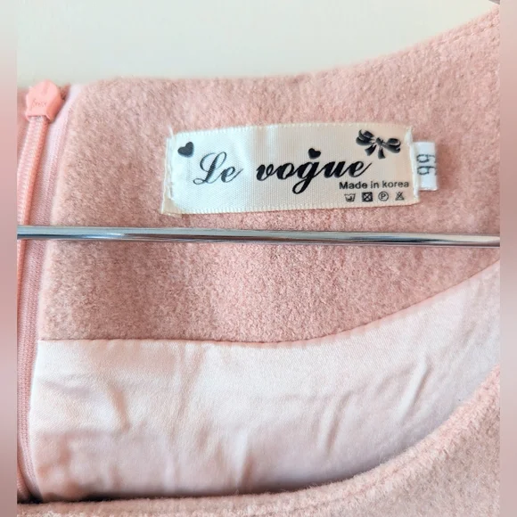 Blush Shabby Chic Dress - Picture 4 of 6